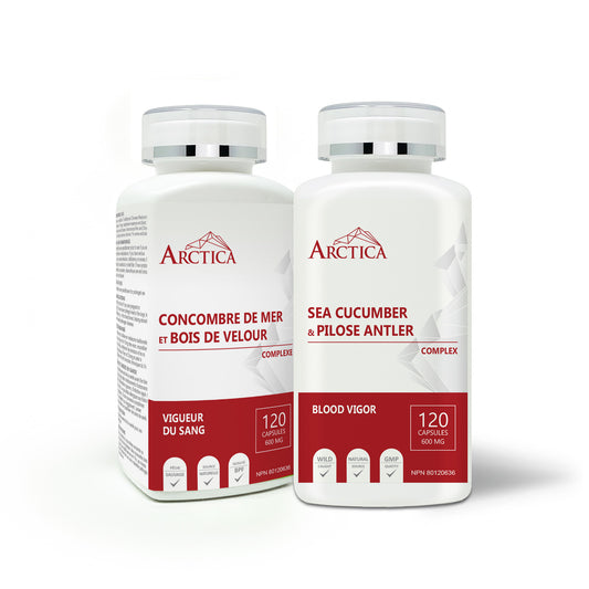 Sea Cucumber & Pilose Antler Complex Capsule, Blood Vigor, 600 mg × 120 caps