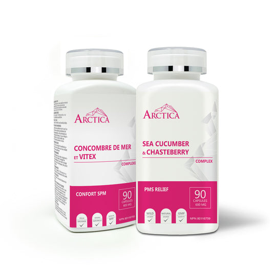 Sea Cucumber & Chasteberry Complex Capsule, PMS Relief, 600 mg × 90 caps