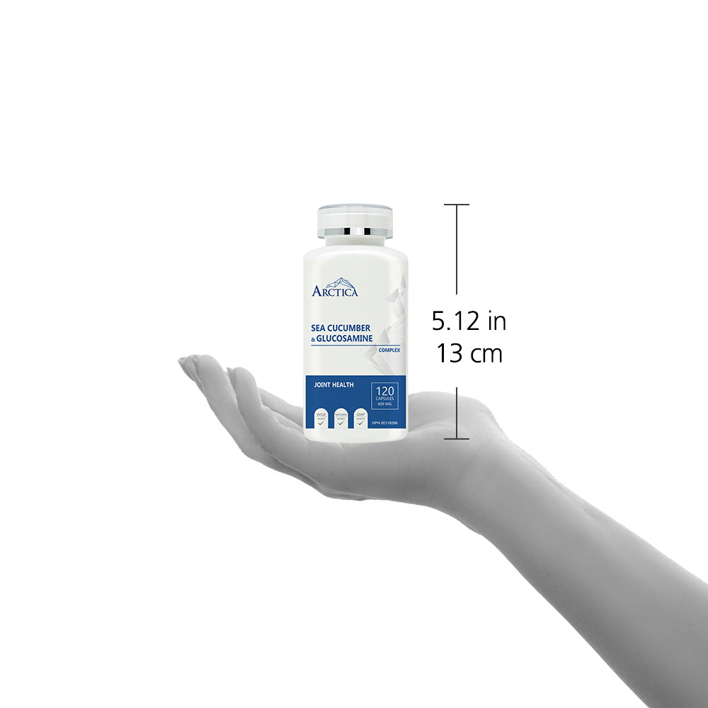 Sea cucumber & Glucosamine Complex Capsule, Joint Health, 600 mg × 120 caps