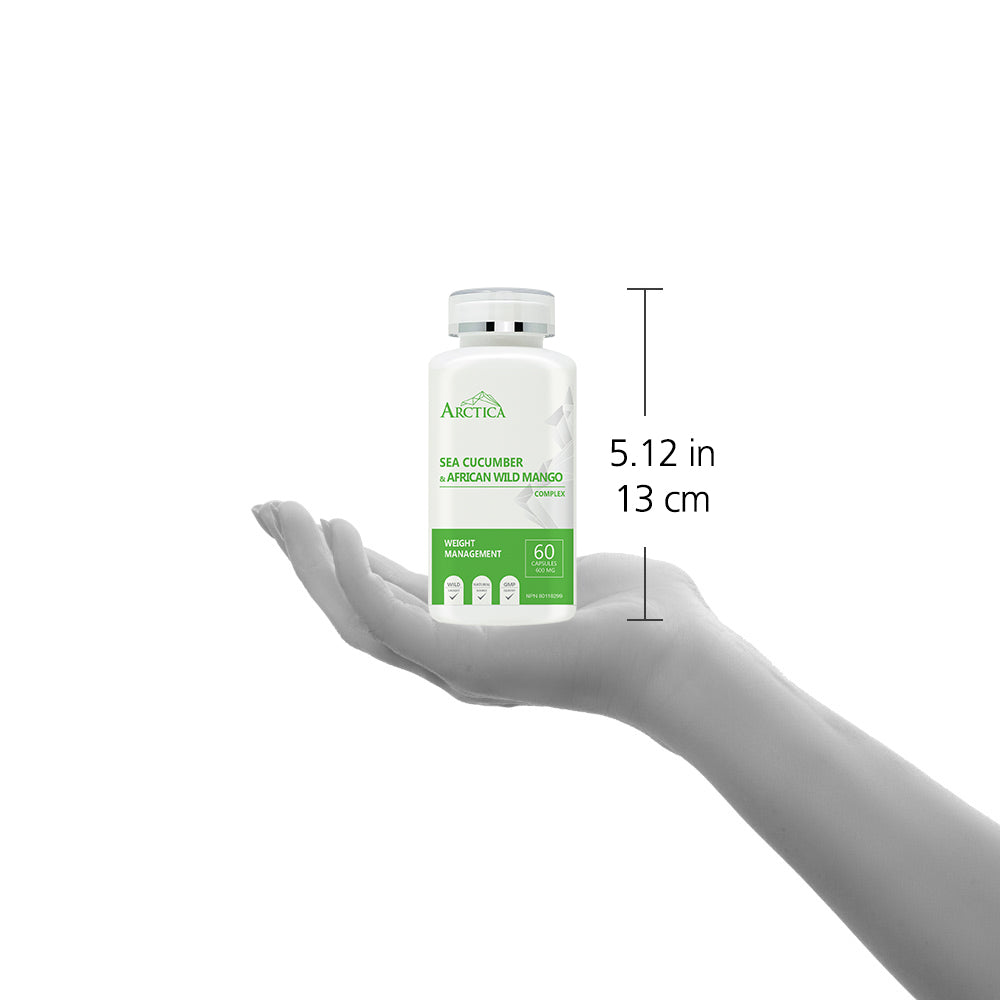 Sea Cucumber & African Wild Mango Complex Capsule, Weight Management, 600 mg × 60 caps