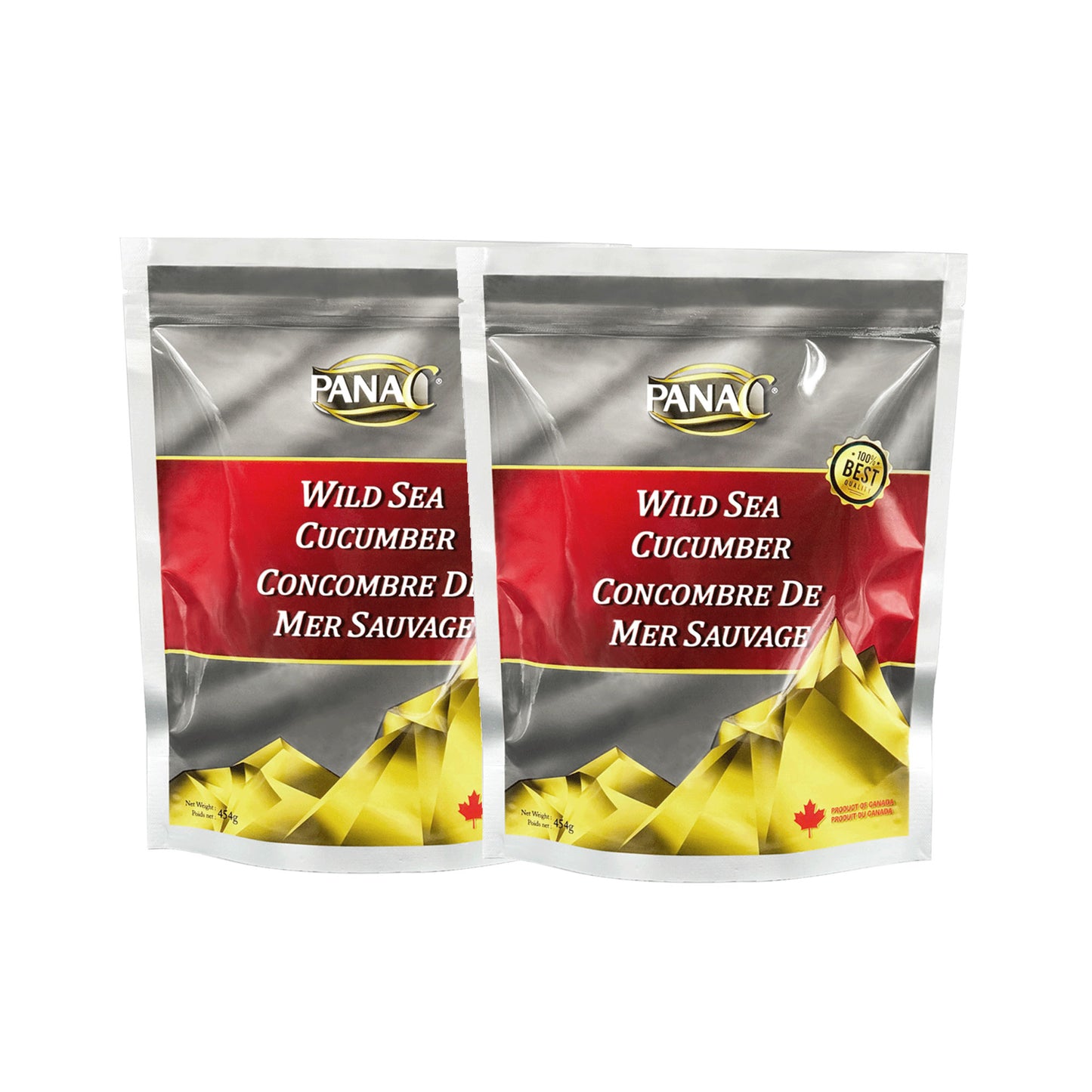 Canadian Wild Dried Sea Cucumber, PanaC Gray, 454 g