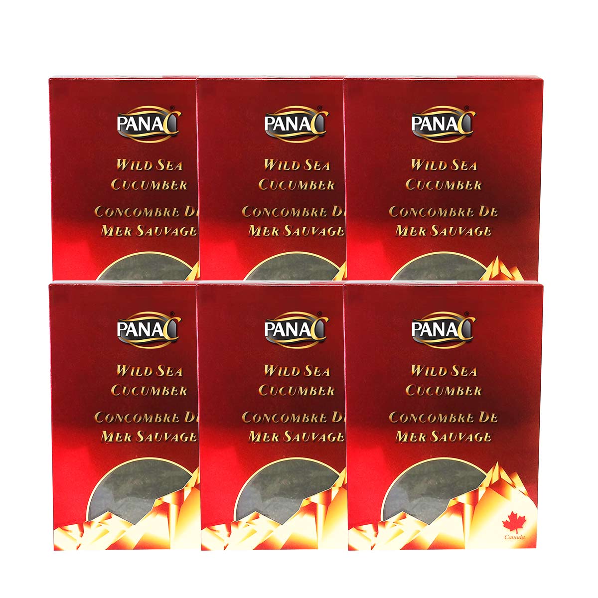 Canadian Wild Dried Sea Cucumber, PanaC Giftbox, 250 g