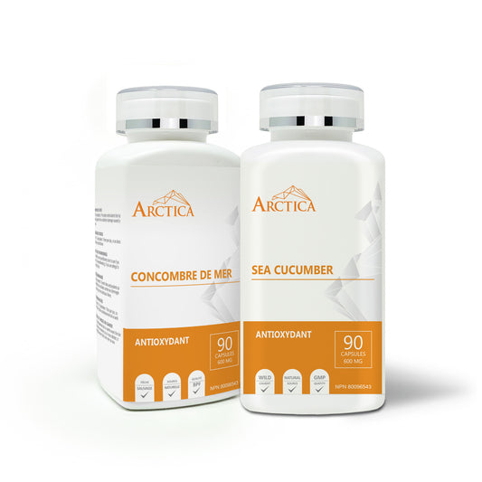 Sea Cucumber Capsule, Antioxidants, 600 mg × 90 caps