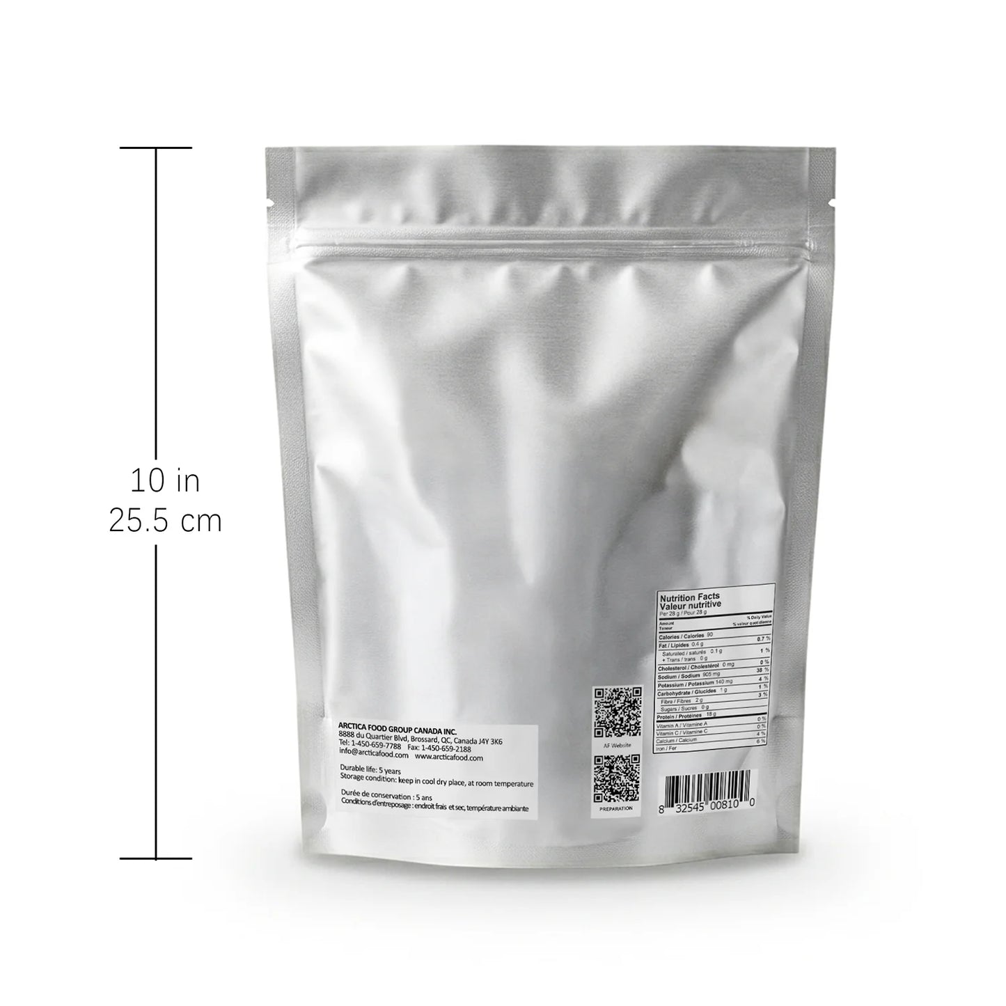 Concombre de mer sauvage séché du Canada, Classic, 454g