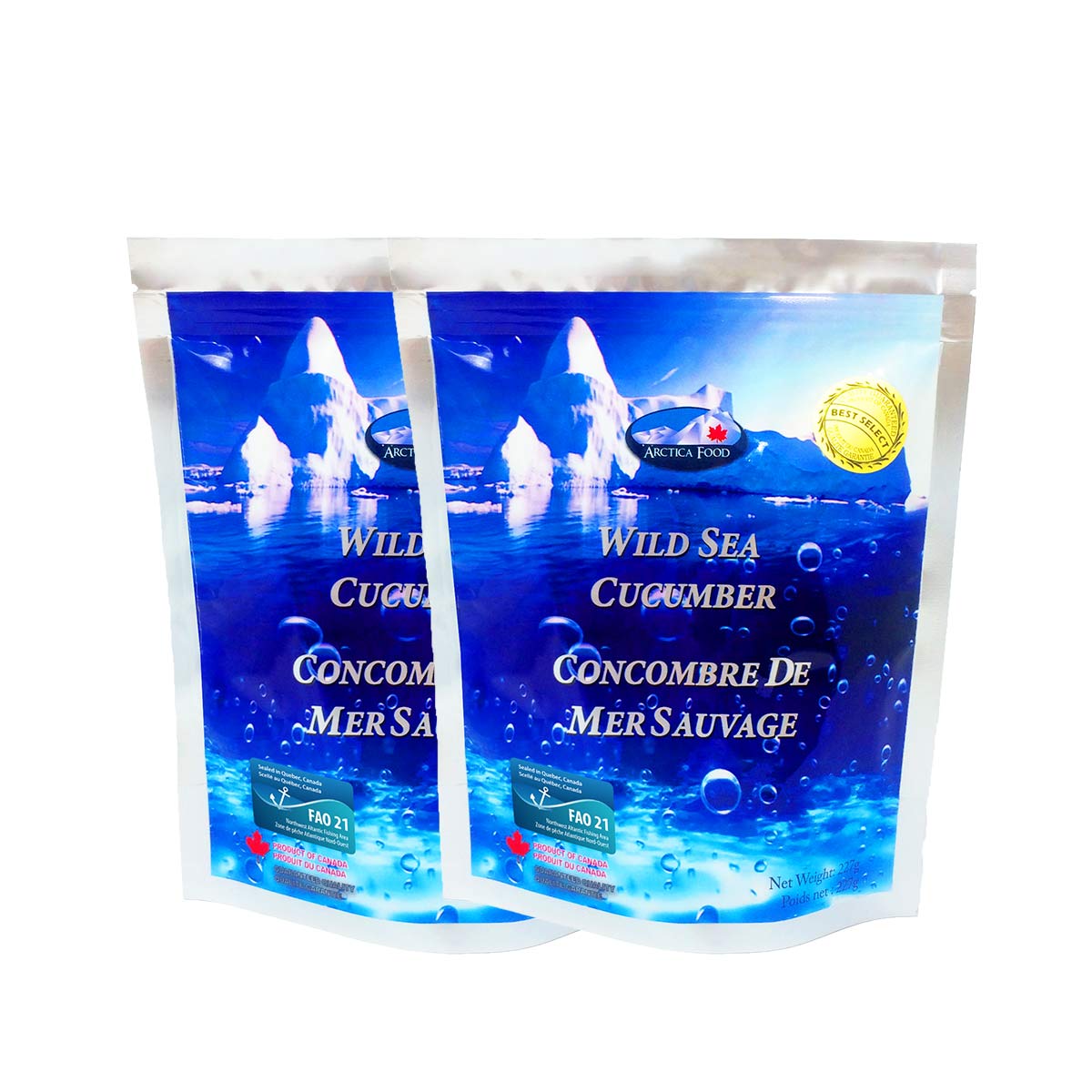 Canadian Wild Dried Sea Cucumber, Best Select