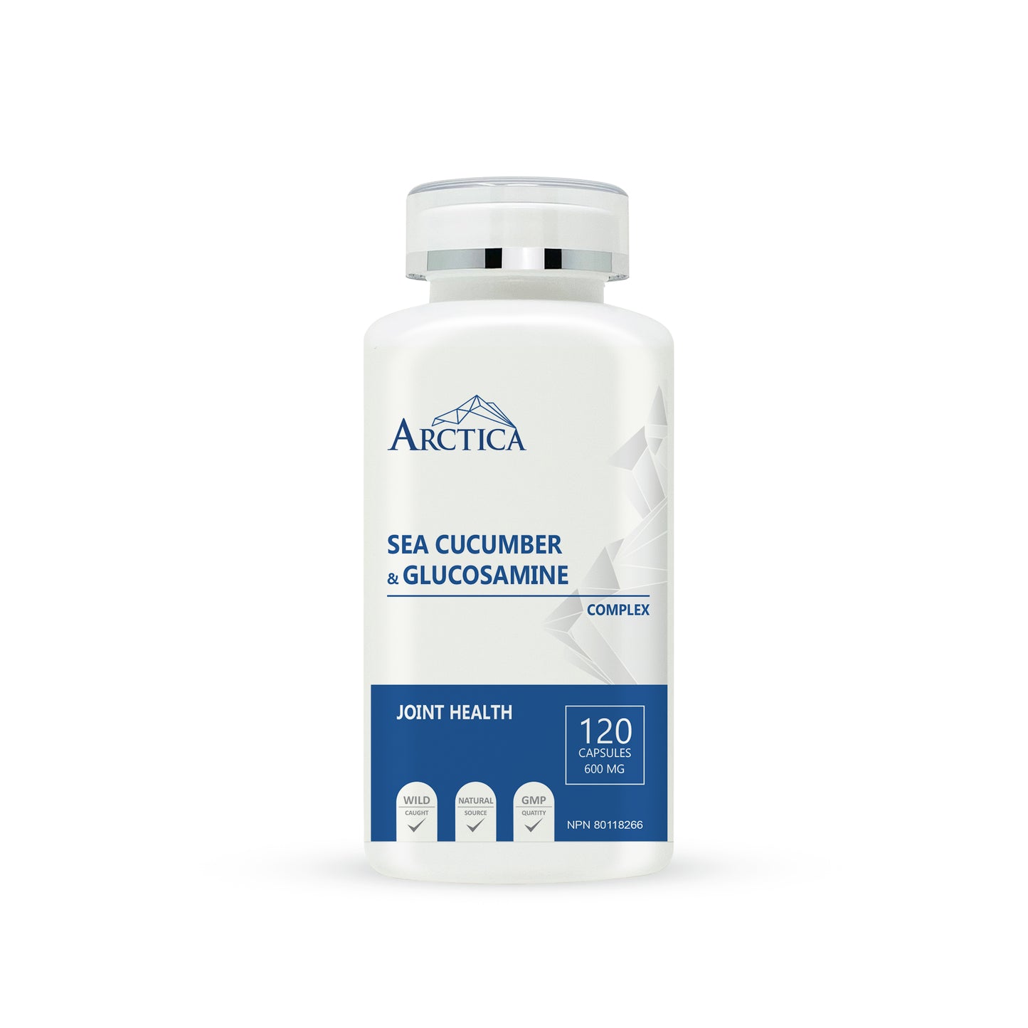 Sea cucumber & Glucosamine Complex Capsule, Joint Health, 600 mg × 120 caps