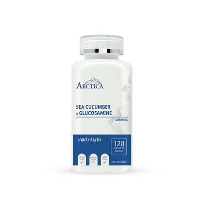 Sea cucumber & Glucosamine Complex Capsule, Joint Health, 600 mg × 120 caps
