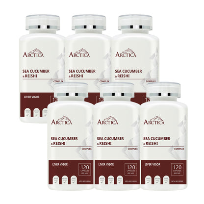 Sea Cucumber & Reishi Complex Capsule, Liver Vigor,