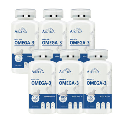 Capsules d'huile de phoque du Groenland Oméga-3