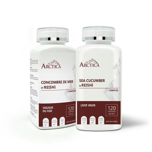 Sea Cucumber & Reishi Complex Capsule, Liver Vigor, 600 mg × 120 caps