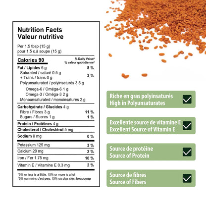 Roasted Camelina Seeds, 250 g